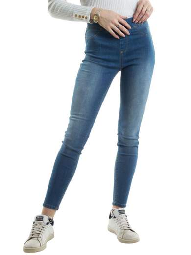 STRABELLO Jeggings denim jeans elasticizzati 3D-537