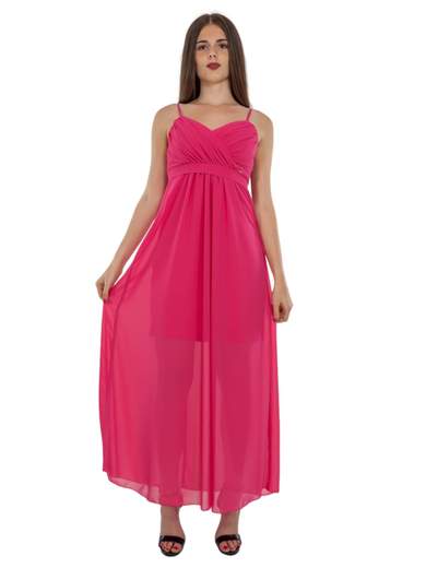 RINASCIMENTO abito-lungo-cerimonia-damigella-stile-impero-scollo-cuore CFC0104051003