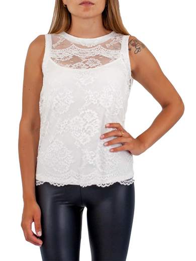 CARMEN Top in pizzo ROMA