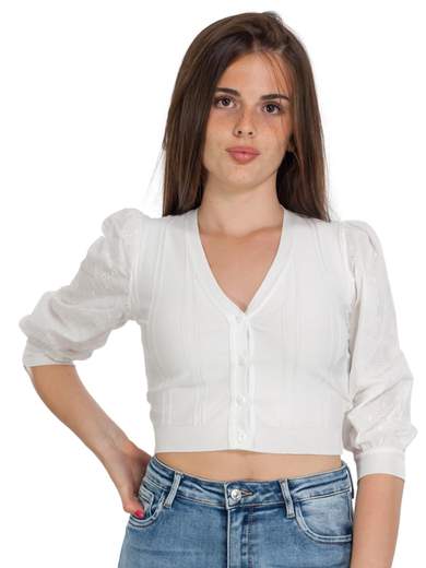 RINASCIMENTO Cardigan Corto Elegante Donna Estivo Leggero Rinascimento