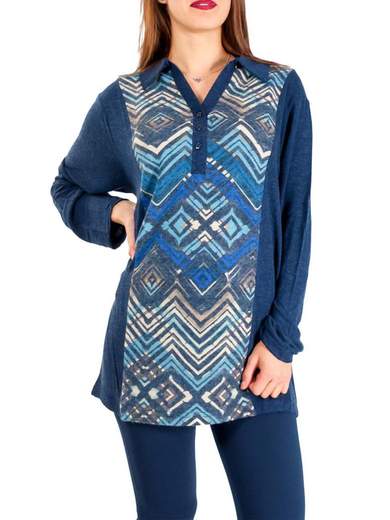 Polo donna maglia invernale maniche lunghe taglie forti