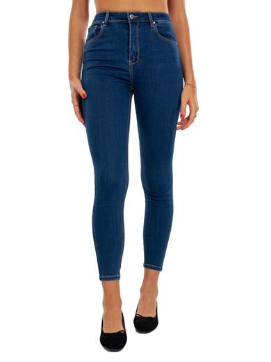 MISS BONBON Jeans Skinny Donna Push Up Stretto Elasticizzati