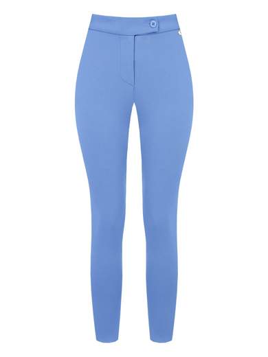 RINASCIMENTO Pantaloni donna eleganti a sigaretta in crepe elasticizzato PNTBSCRP