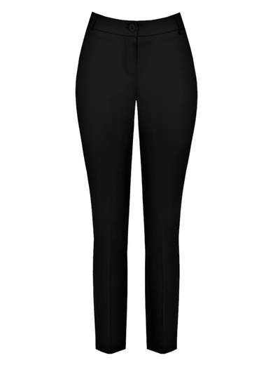RINASCIMENTO Pantaloni Donna Crop Eleganti A Sigaretta Leggeri Cotone