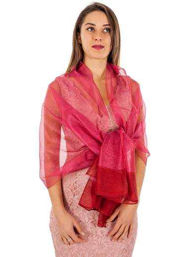 Stola Elegante da Cerimonia in Seta e Lurex