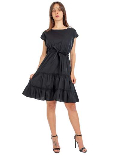 STRABELLO Vestito Donna Estivo Corto Svasato A Ruota Leggero Da Giorno