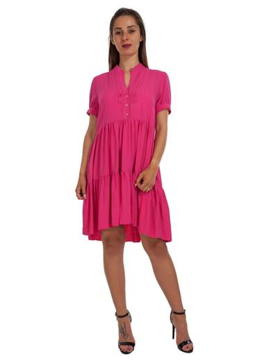 RINASCIMENTO Vestito Donna Estivo Rinascimento Svasato Maniche Corte