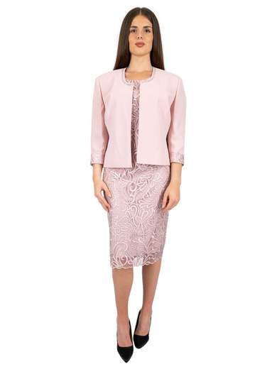 ROMEO GIGLI Abito Cerimonia Donna Corto Tailleur Elegante Taglie Forti