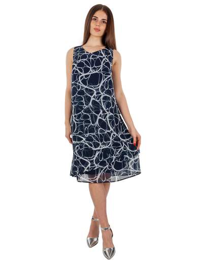 Sologioie Curvy Abito Elegante Taglie Comode Corto Per Cerimonia Da Signora