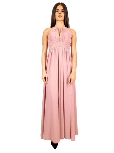 STRABELLO CERIMONIA Abito da cerimonia lungo stile impero con scollo all'americana A29599-4222-ELETTRA