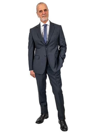 STRABELLO Abito Fresco Di Lana Uomo Elegante Classico Drop 6