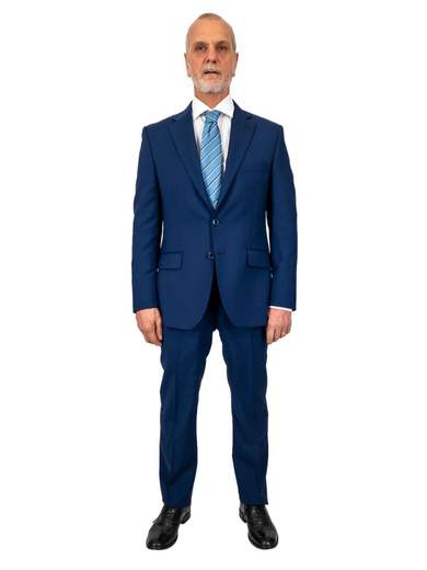 STRABELLO Abito Fresco Di Lana Uomo Elegante Classico Drop 6