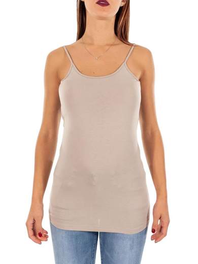 RINASCIMENTO Canotta in viscosa spalline fini CFC0001069005