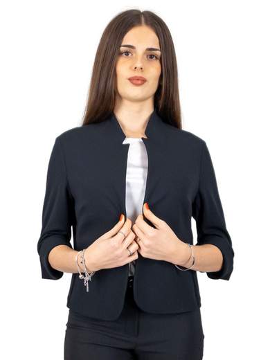 KITANA Coprispalle Donna Elegante Blazer Corto Maniche Tre Quarti
