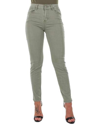 FARFALLINA Jeans Vita Alta Elasticizzati A Sigaretta Estivi Leggerissimi Economici