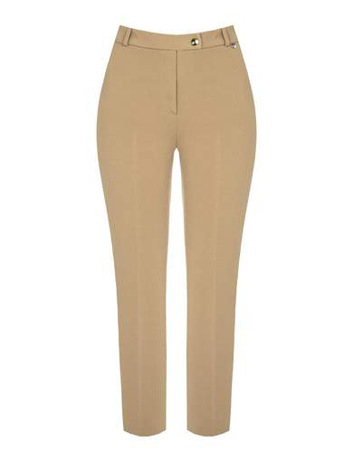 KITANA Pantaloni Eleganti Donna A Sigaretta Curvy Taglie Forti In Crepe