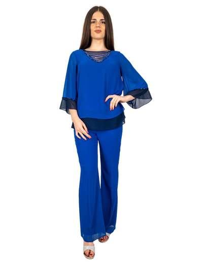 Sologioie Curvy Pantaloni E Casacca Eleganti Per Cerimonia Curvy Per Signora