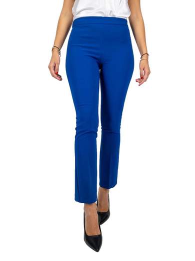 RINASCIMENTO Pantaloni Eleganti Donna Elasticizzati Slim Fit Tessuto Tecnico