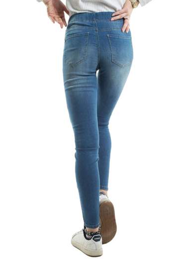 STRABELLO Jeggings denim jeans elasticizzati 3D-537