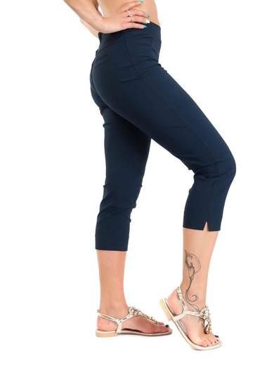 STRABELLO Pantaloni Pinocchietti Donna Estivi Leggeri Elasticizzati