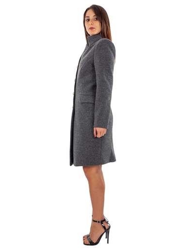 RINASCIMENTO Cappotto Donna Elegante Invernale Classico Svasato Con Bottoni
