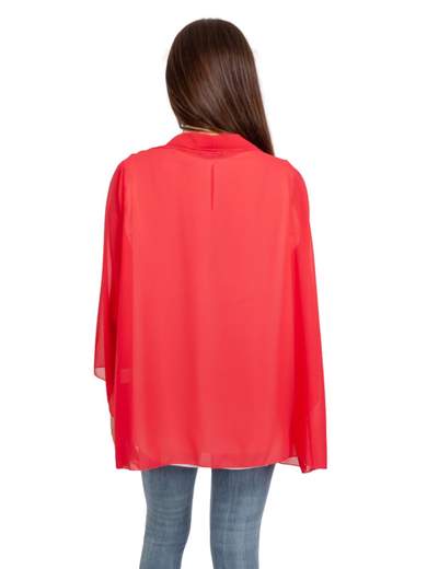 Cardigan Lungo Elegante Donna Estivo Leggero Senza Bottoni