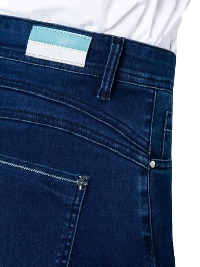 Emanuela Costa Jeans capri fondo con strass EC6226