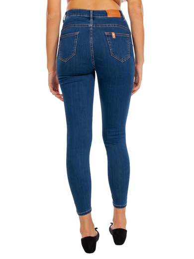 MISS BONBON Jeans Skinny Donna Push Up Stretto Elasticizzati