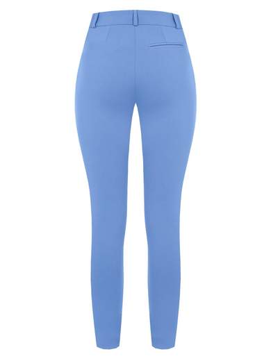 RINASCIMENTO Pantaloni donna eleganti a sigaretta in crepe elasticizzato PNTBSCRP