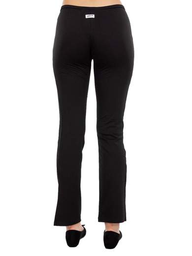 STRABELLO Pantaloni sportivi donna elasticizzati fitness con fondo svasato 8879