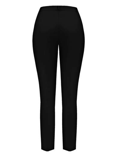 RINASCIMENTO Pantaloni Donna Crop Eleganti A Sigaretta Leggeri Cotone