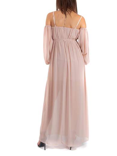 RINASCIMENTO Vestito Lungo Per Cerimonia Donna Stile Impero Elegante Damigelle