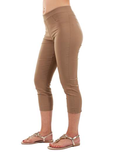 STRABELLO Pantaloni Pinocchietti Donna Estivi Leggeri Elasticizzati