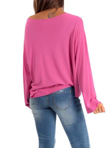 STRABELLO Maxi maglia donna estiva oversize 92610