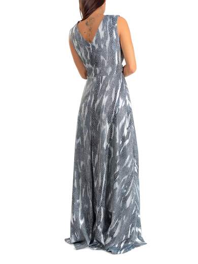 Strabello Evening Abito Da Sera Lungo Elegante Con Spacco Donna Stile Impero