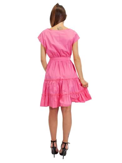 STRABELLO Vestito Donna Estivo Corto Svasato A Ruota Leggero Da Giorno