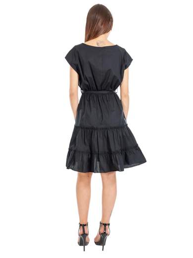 STRABELLO Vestito Donna Estivo Corto Svasato A Ruota Leggero Da Giorno