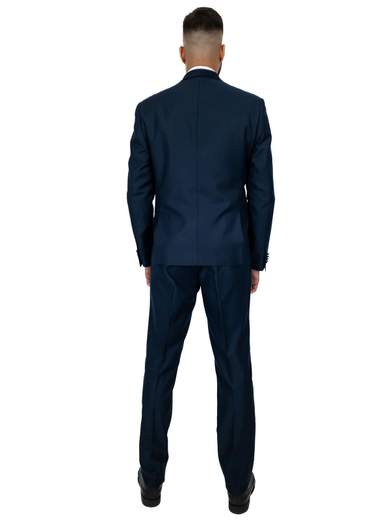 Abito cerimonia uomo Drop 8 con gilet slim fit giovanile