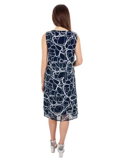 Sologioie Curvy Abito Elegante Taglie Comode Corto Per Cerimonia Da Signora