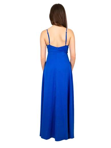 STRABELLO CERIMONIA Abito Lungo Cerimonia Stile Impero Elegante Con Spacco Damigelle