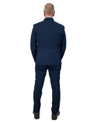 MARCEL MOREL Abito Uomo Elegante Giovanile Collo Coreana Completo Slim Fit Drop 8