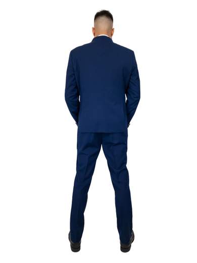 MARCEL MOREL Abito Uomo Elegante Giovanile Collo Coreana Completo Slim Fit Drop 8