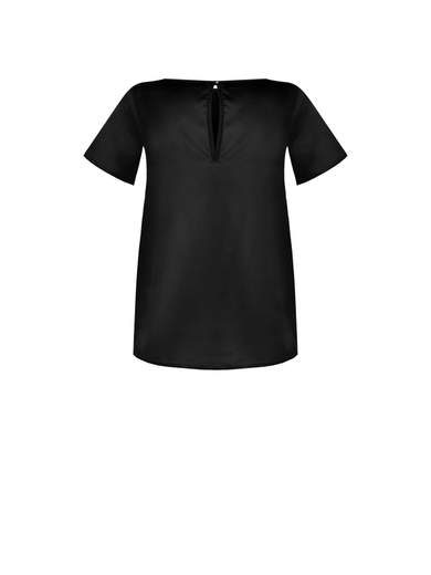 RINASCIMENTO Blusa Donna Elegante Manica Corta In Raso Sottogiacca
