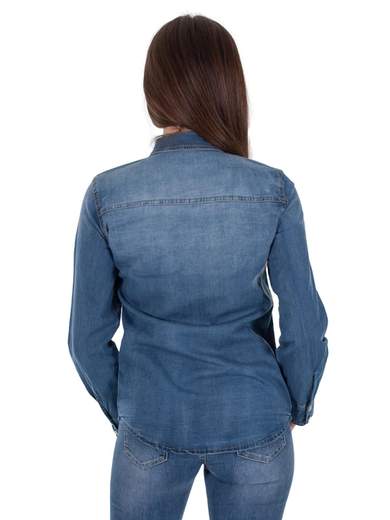 Camicia Jeans Donna