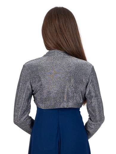 STRABELLO CERIMONIA Coprispalle Donna Elegante Corto in Lurex adatto a ogni occasione