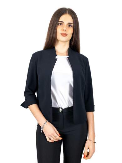 KITANA Coprispalle Donna Elegante Blazer Corto Maniche Tre Quarti