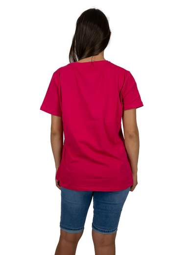 LUISA LOIRE Maglietta Maniche Corte Donna In Cotone Basic Economica