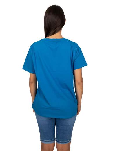 LUISA LOIRE Maglietta Maniche Corte Donna In Cotone Basic Economica