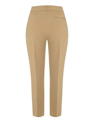 KITANA Pantaloni Eleganti Donna A Sigaretta Curvy Taglie Forti In Crepe