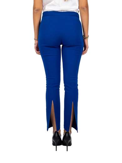 RINASCIMENTO Pantaloni Eleganti Donna Elasticizzati Slim Fit Tessuto Tecnico